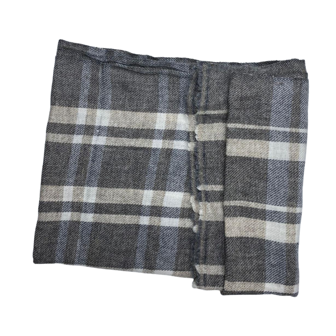 Hand-Woven Pure Yak Wool Scarf.